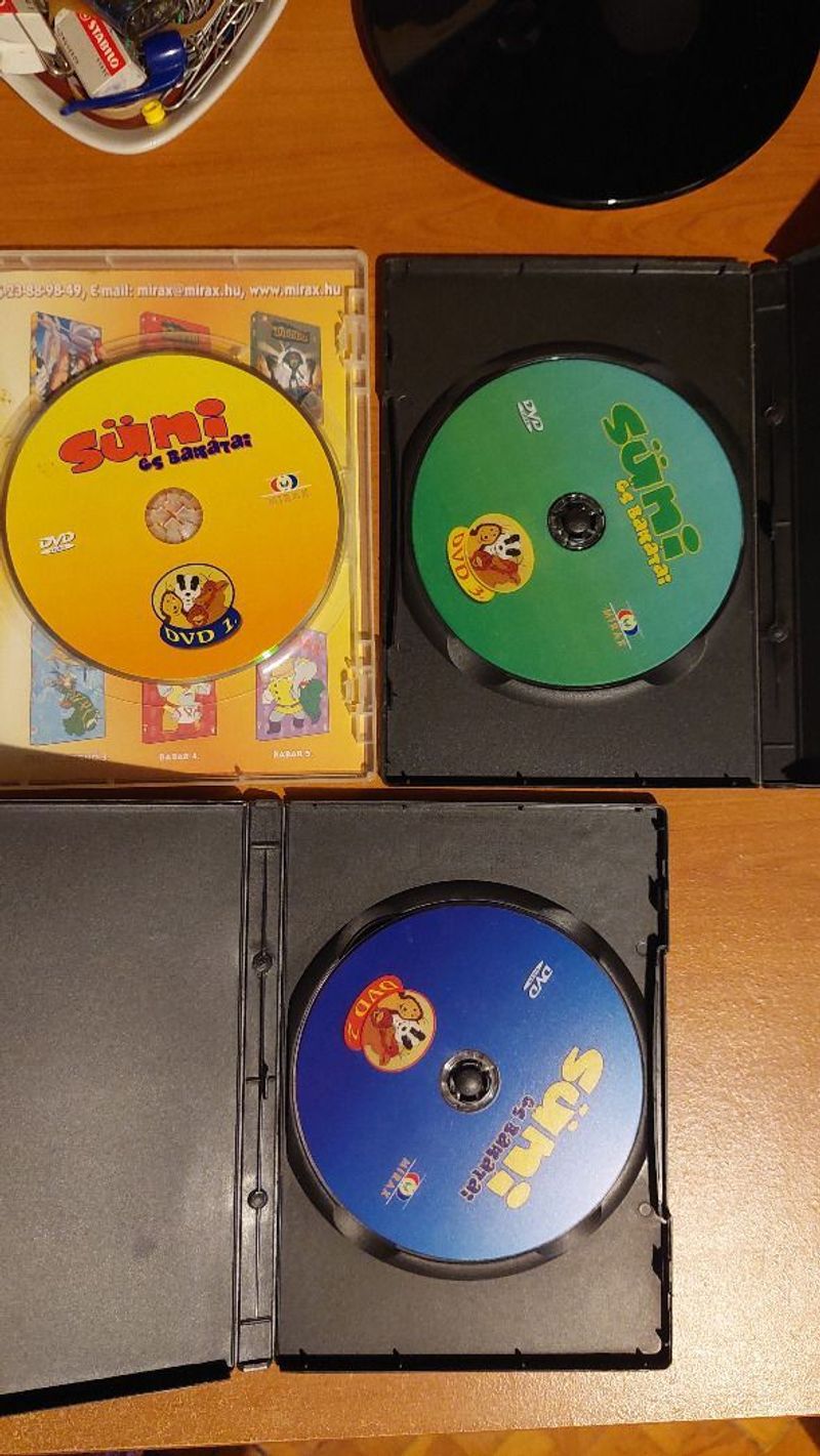 Süni és barátai 3 db DVD egyben