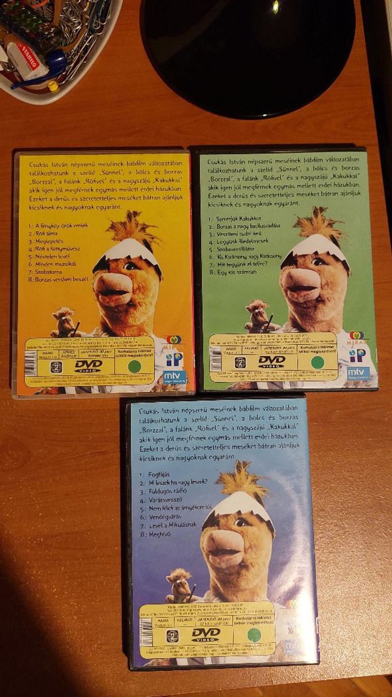 Süni és barátai 3 db DVD egyben