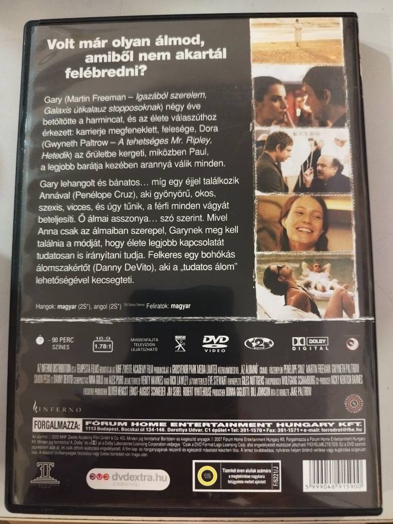 AZ ÁLOMNŐ     (2007)  DVD