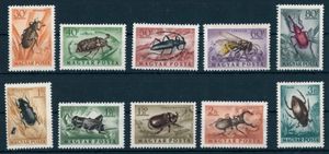 1954 ROVAROK postatiszta * sor MPIK min. 4.500 Ft (e70)