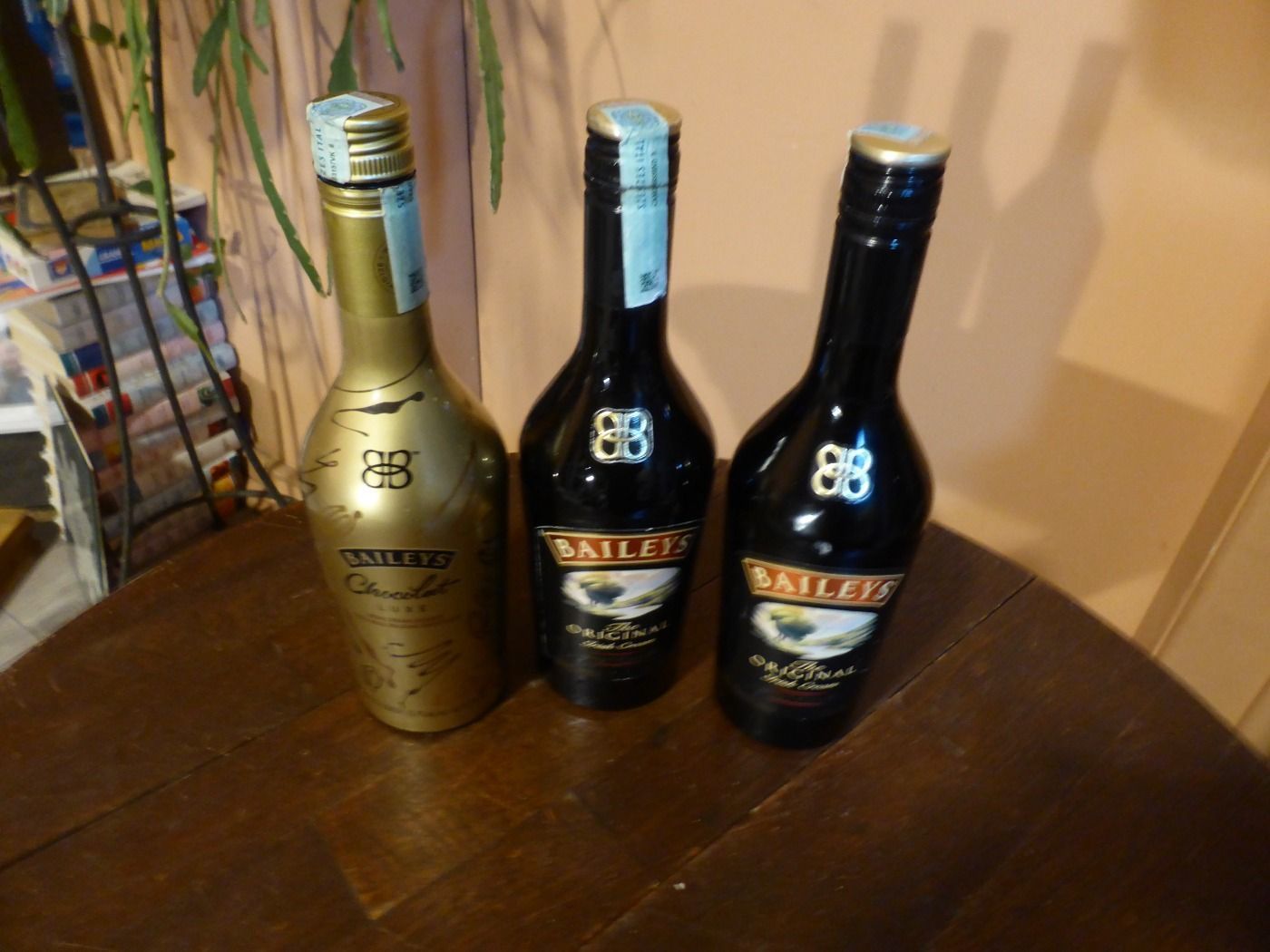 ÜRES Baileys üvegek/ 4 db együtt