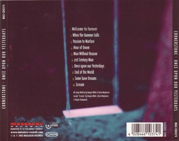 Cornerstone - Once Upon Our Yesterdays CD