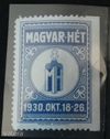 Magyar hét levélzáró 1930