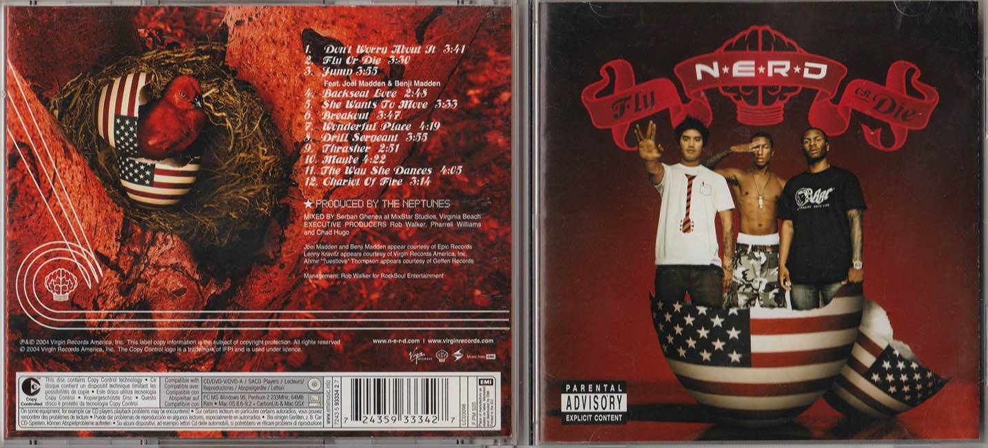 N*E*R*D : Fly Or Die ~ CD