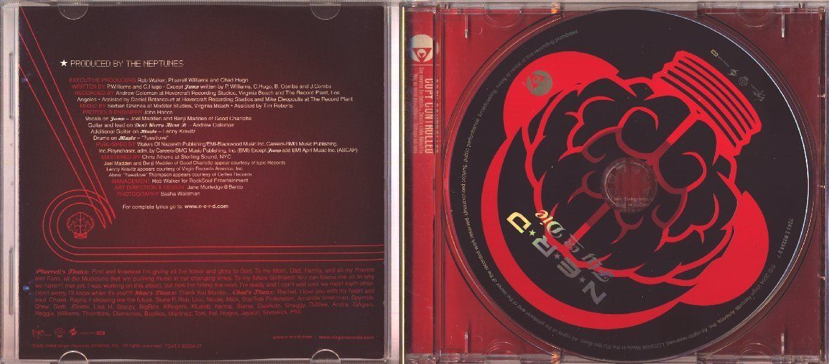 N*E*R*D : Fly Or Die ~ CD