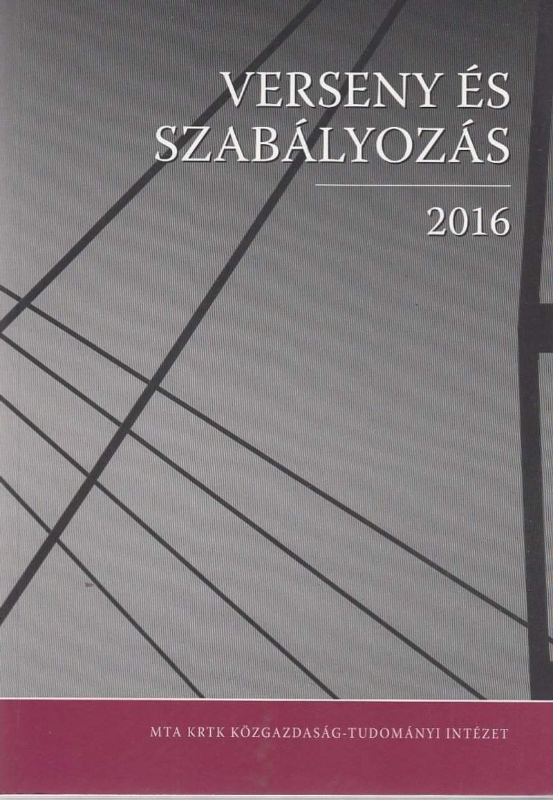 Verseny és szabályozás 2016