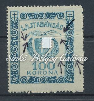 1921. Nyugat Magyarország (VII.) 100K