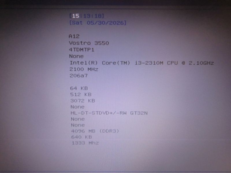Dell laptop pakk.