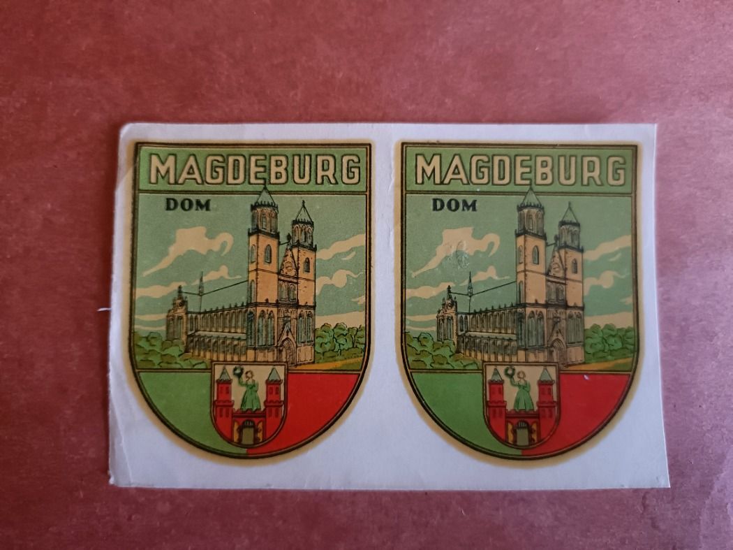 Magdeburg böröndcímke