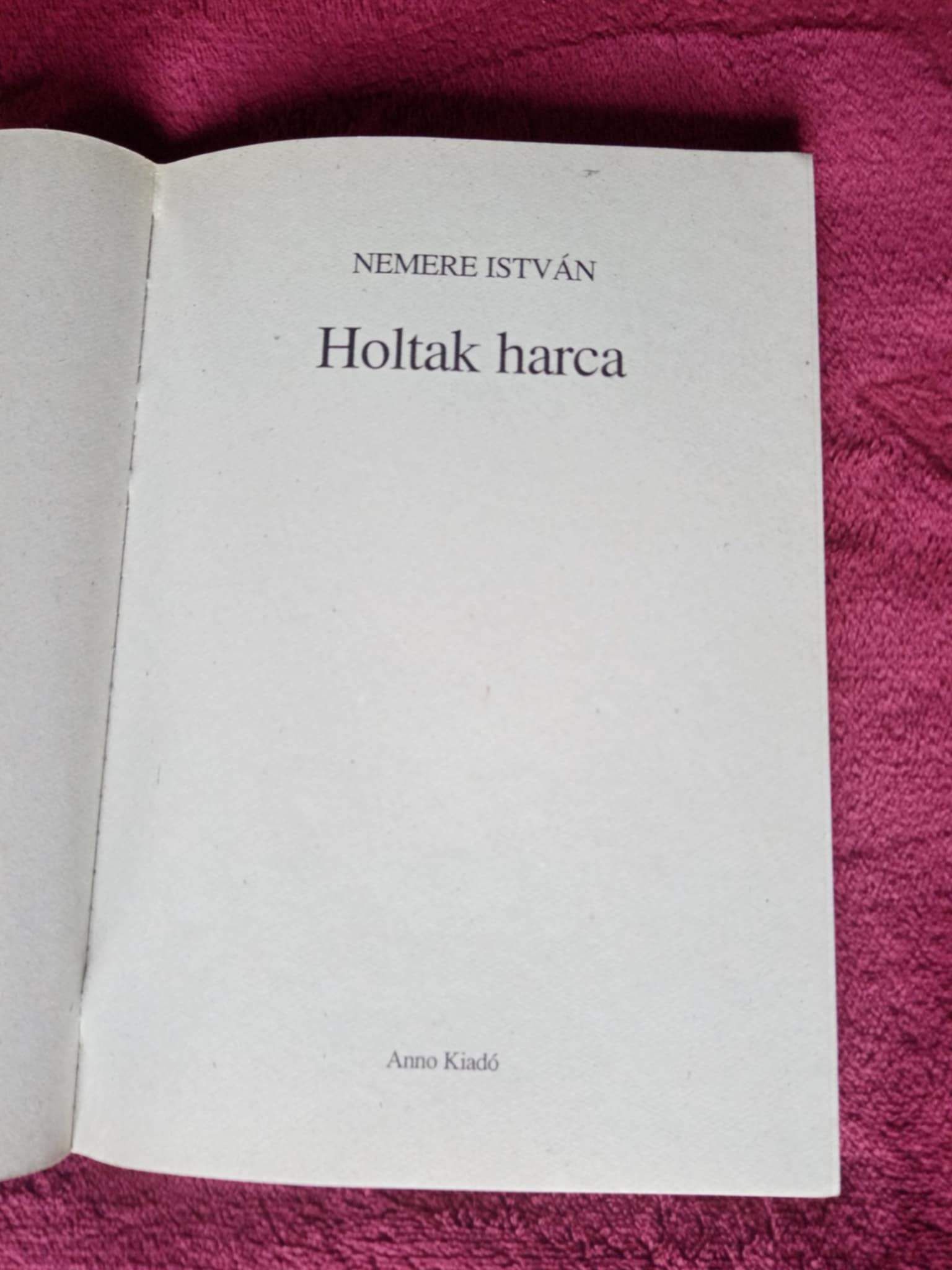 Nemere István: Holtak harca