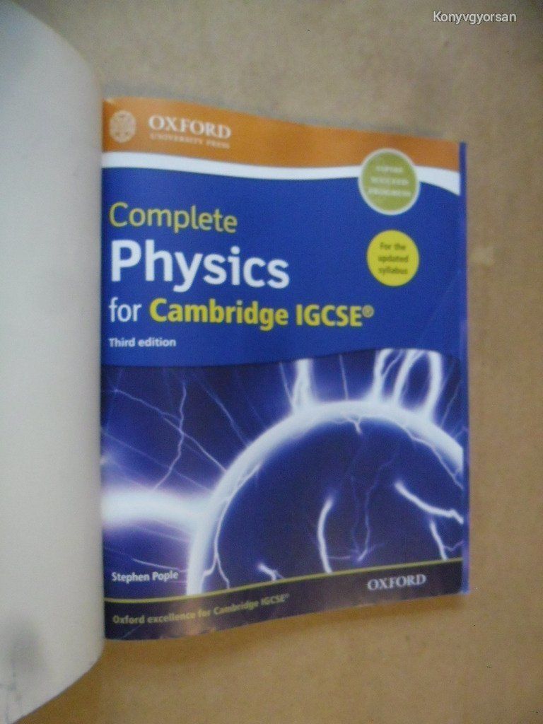 Stephen Pople: Complete Physics for Cambridge IGCSE (*310)