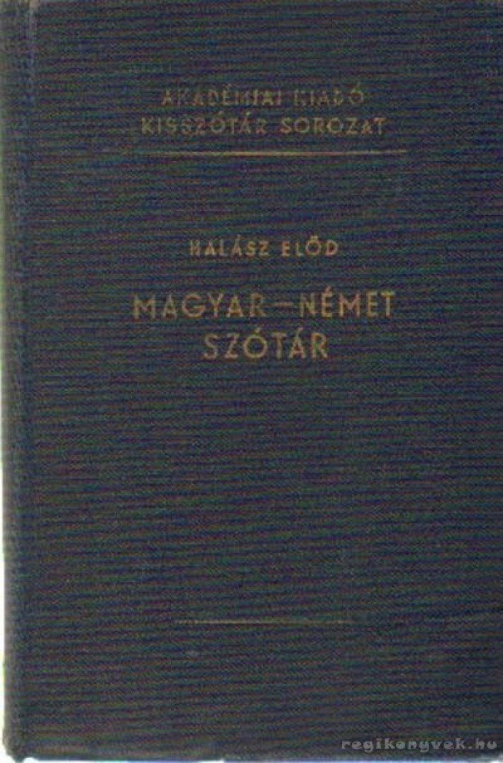 Magyar-német szótár