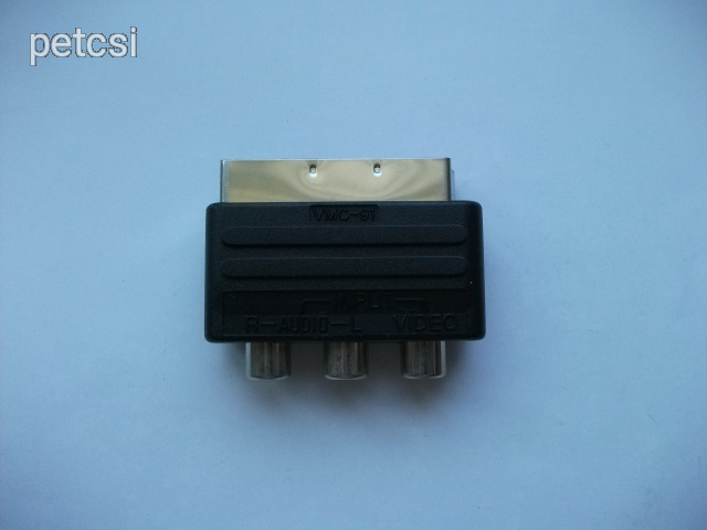 VMC-91 scart-RCA adapter ÚJ! 1.