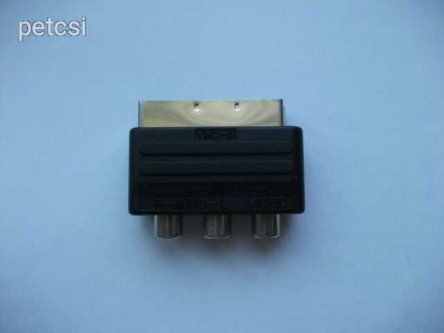 VMC-91 scart-RCA adapter ÚJ! 1.