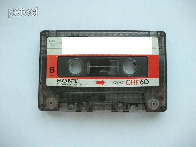 Sony CHF 60 kazetta 3.