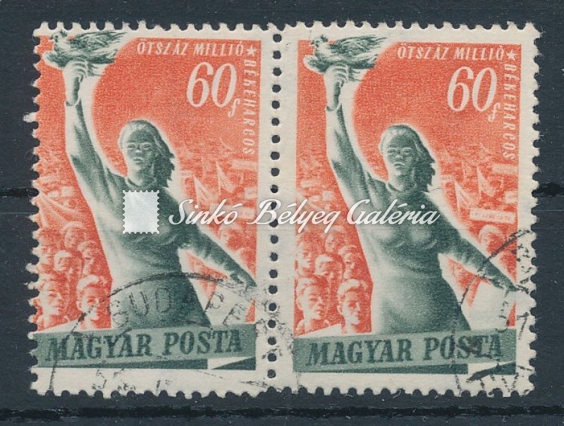 1950. Béke (III.) 60f pár