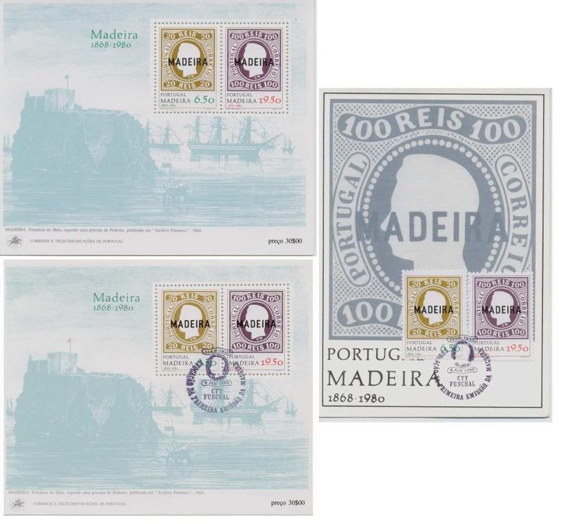 1980 - Madeira - emlékívek