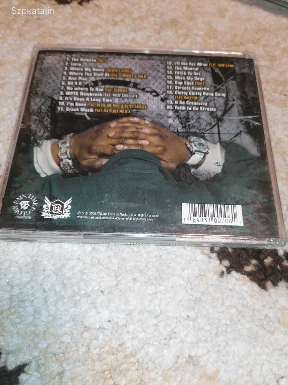 CD - Capone - Pain, time & glory