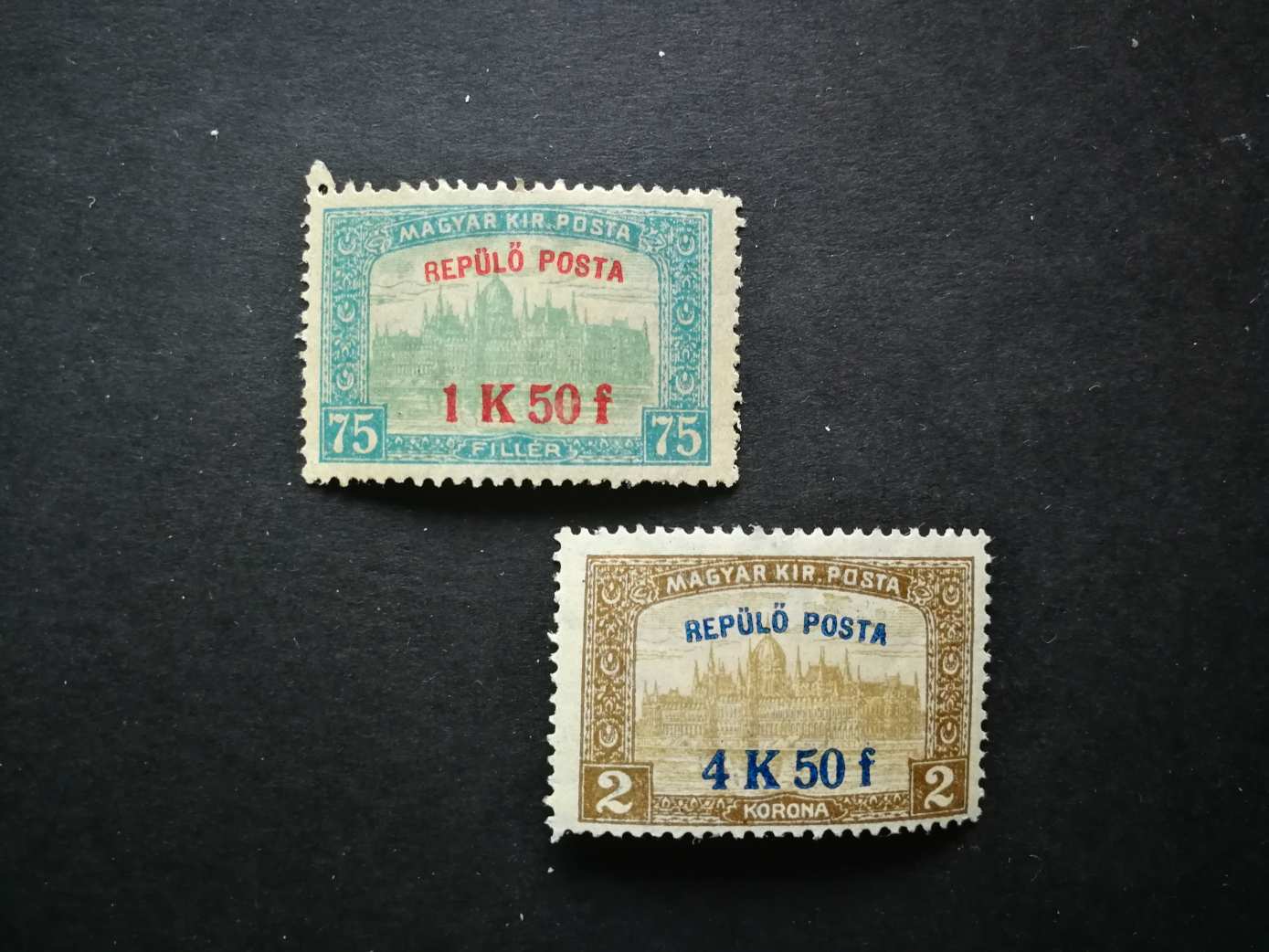 Magyarország 1918 Repülő Posta * falcos H