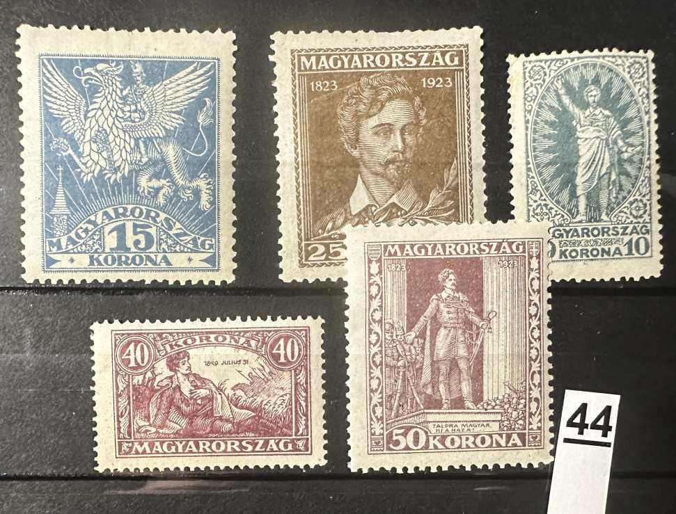 1923 PETŐFI SÁNDOR I. MAGYAR POSTATISZTA SOR** MBK 2,500FT