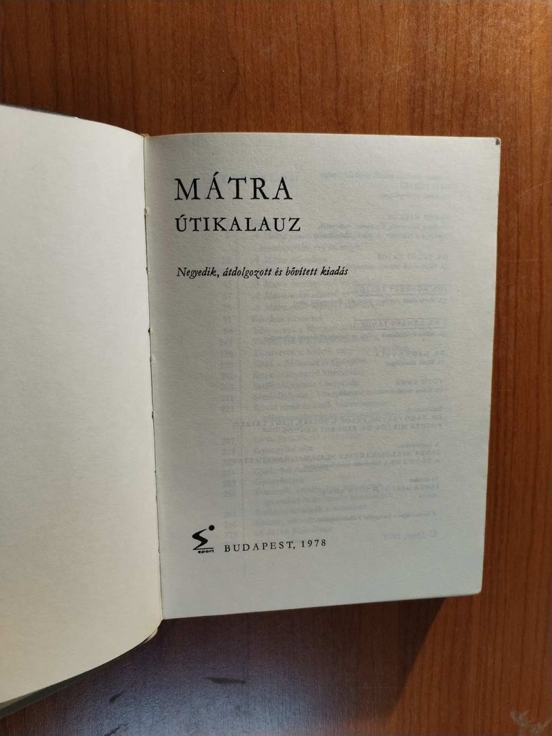 Mátra útikalauz (*511)