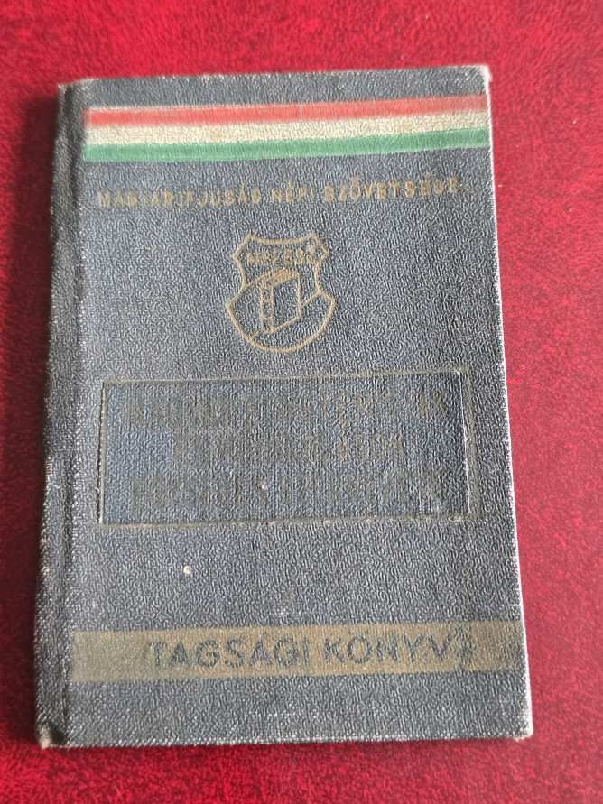 MEFESZ tagsági könyv