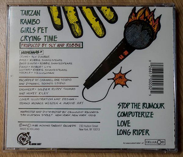 Yellowman - Rambo CD