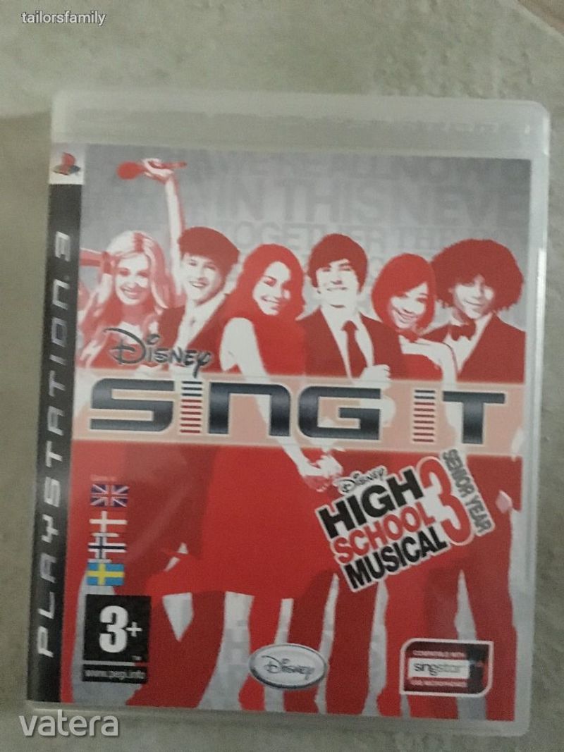 PS3 játék Sing It High Scool Musical
