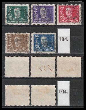 1930.Kormányzói 10 éves Évforduló. N-104