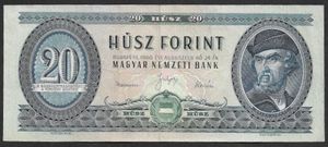 20 forint 1960 VF