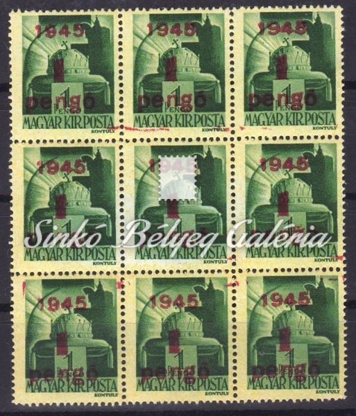 1945. Kisegítő bélyegek (IV.)