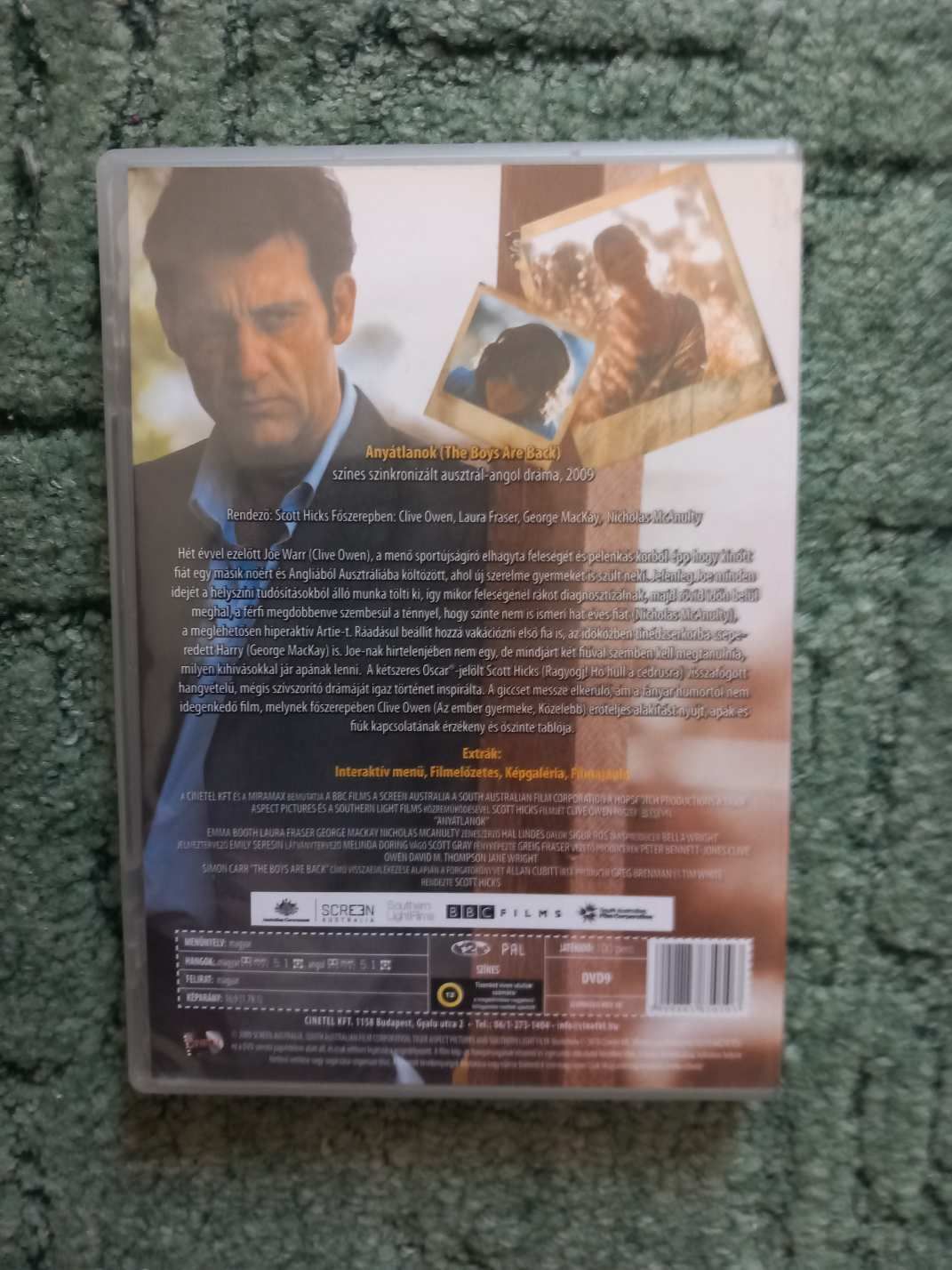 Anyátlanok DVD