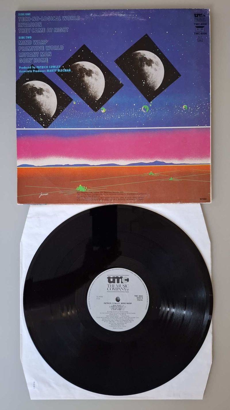 PATRICK COWLEY - MIND WARP LP