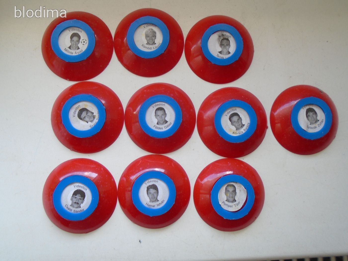 GOMBFOCI VIDEOTON 10 DB POMPER,HAMAR