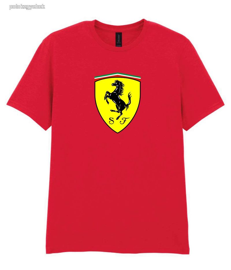 Ferrari mintás póló