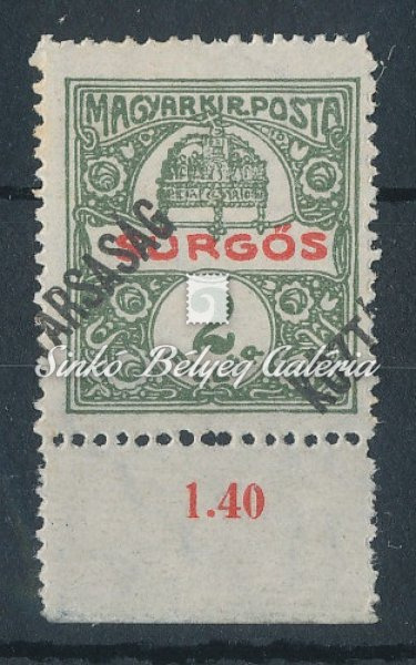 1916. Sürgős - tévnyomat