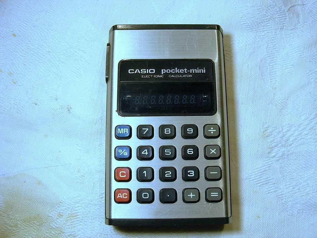 Retro Casio számológép