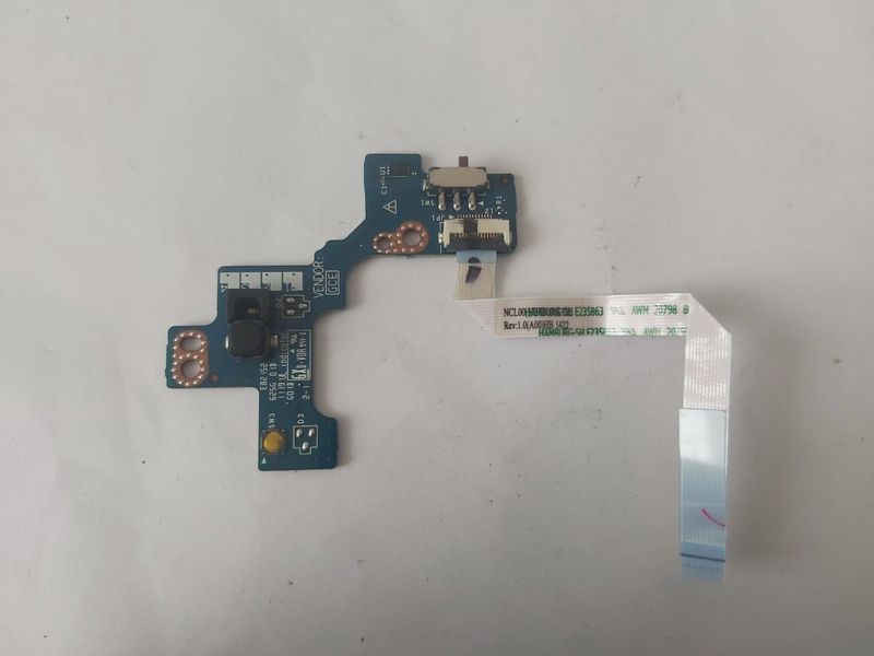 Dell Latitude E6410 notebook bekapcsoló, power button panel (174.)