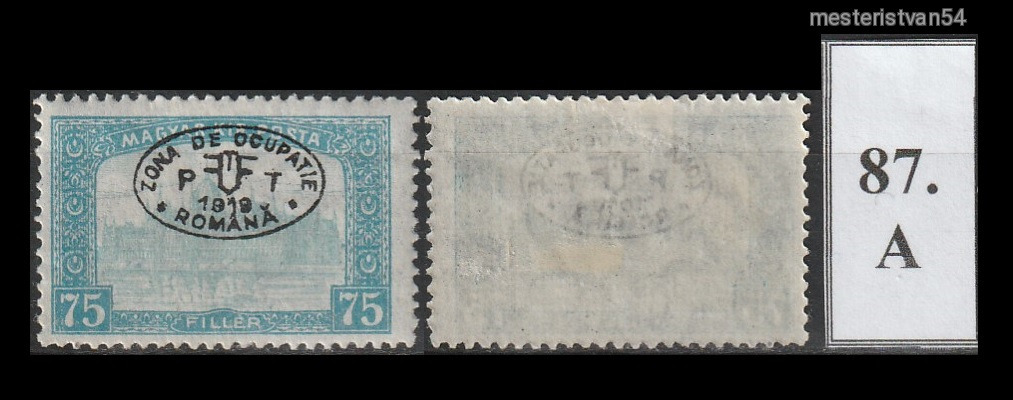 1919.Debrecen -Román megszállás (II.) November 21. A-87