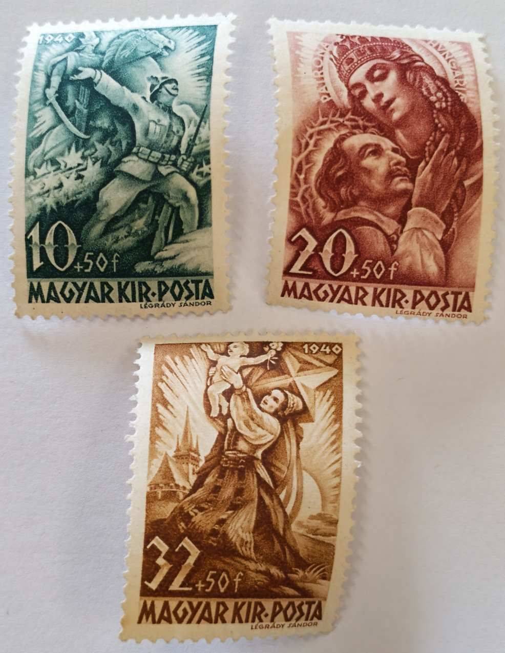 1940 Erdélyért Teljes Bélyegsor (**)!
