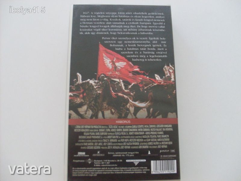 Tűzzel-Vassal VHS kazetta