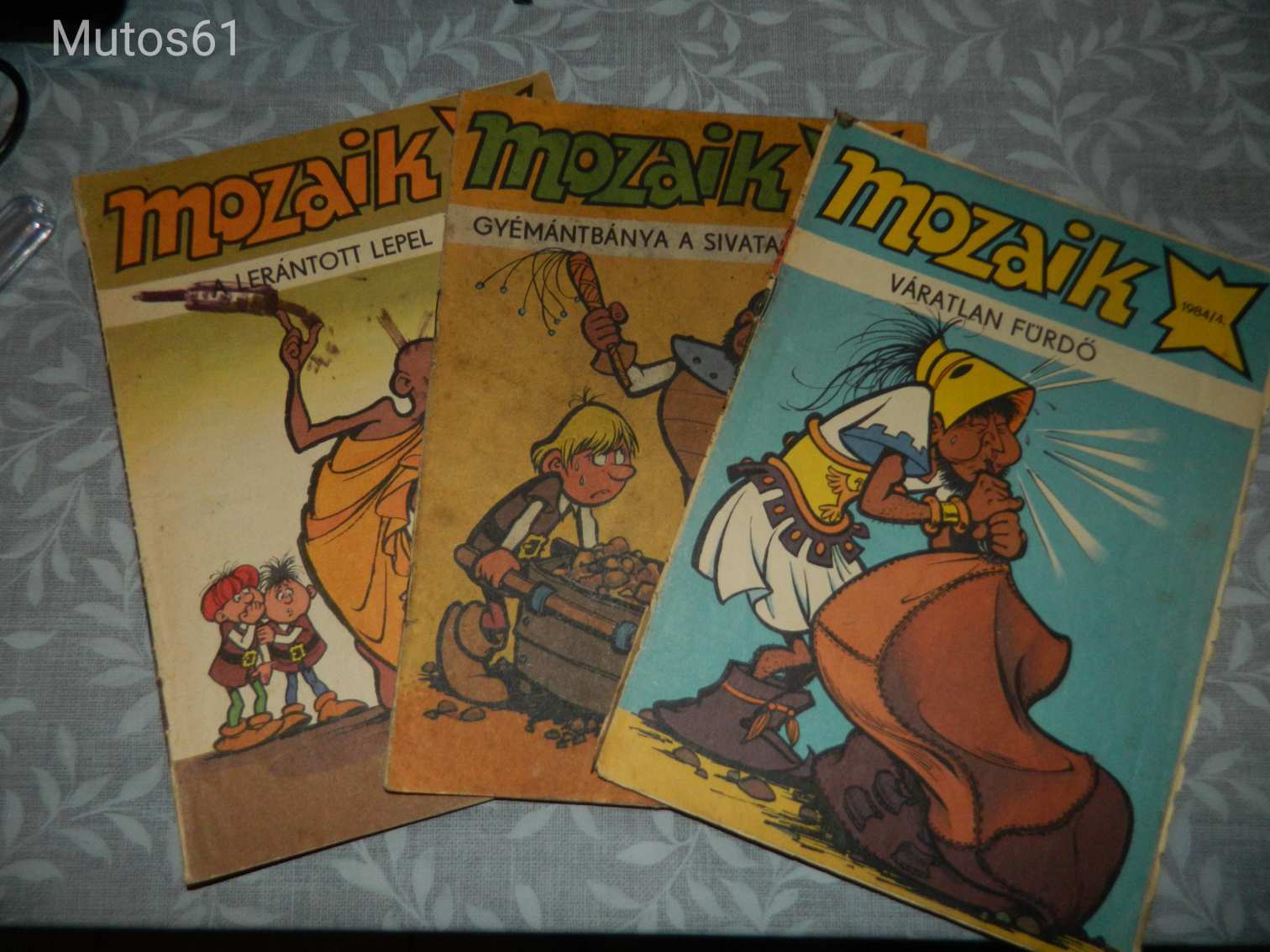 6 darab Mozaik képregény