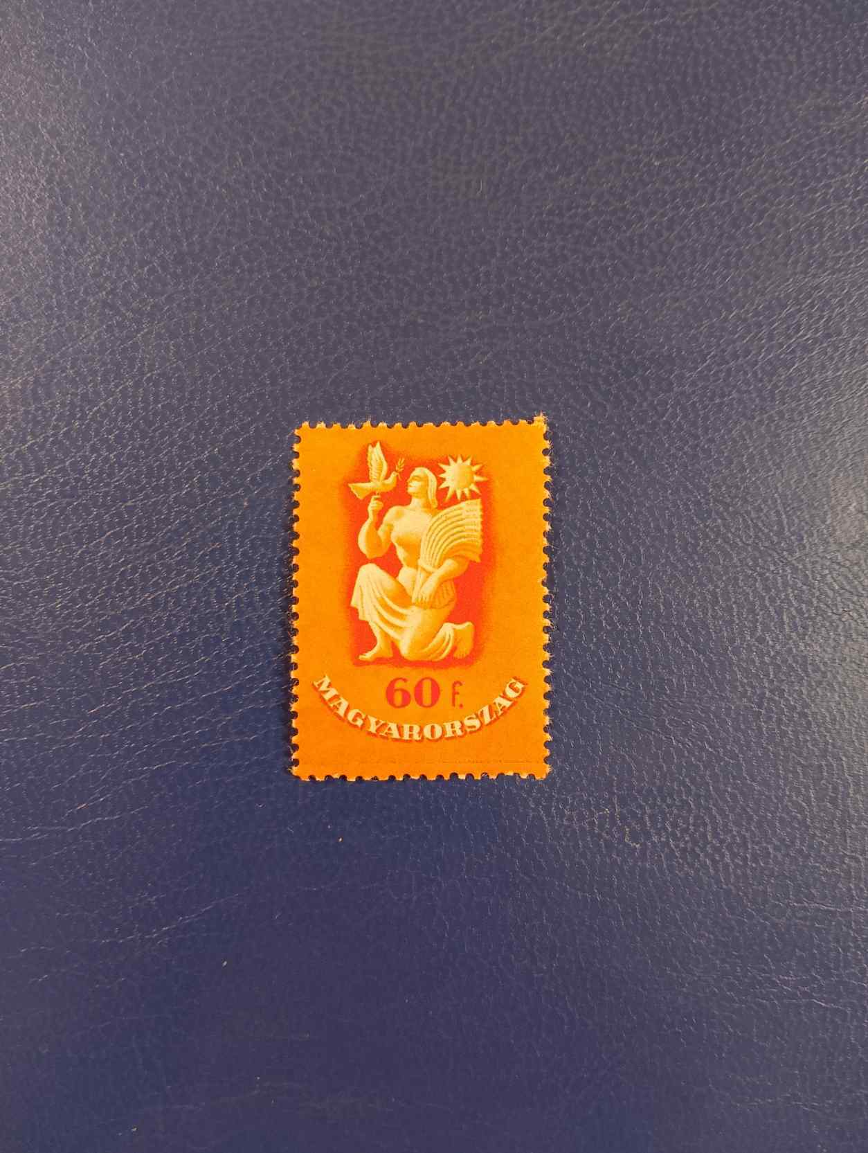 1947. Béke II. - Postatiszta, falcmentes, szép bélyeg