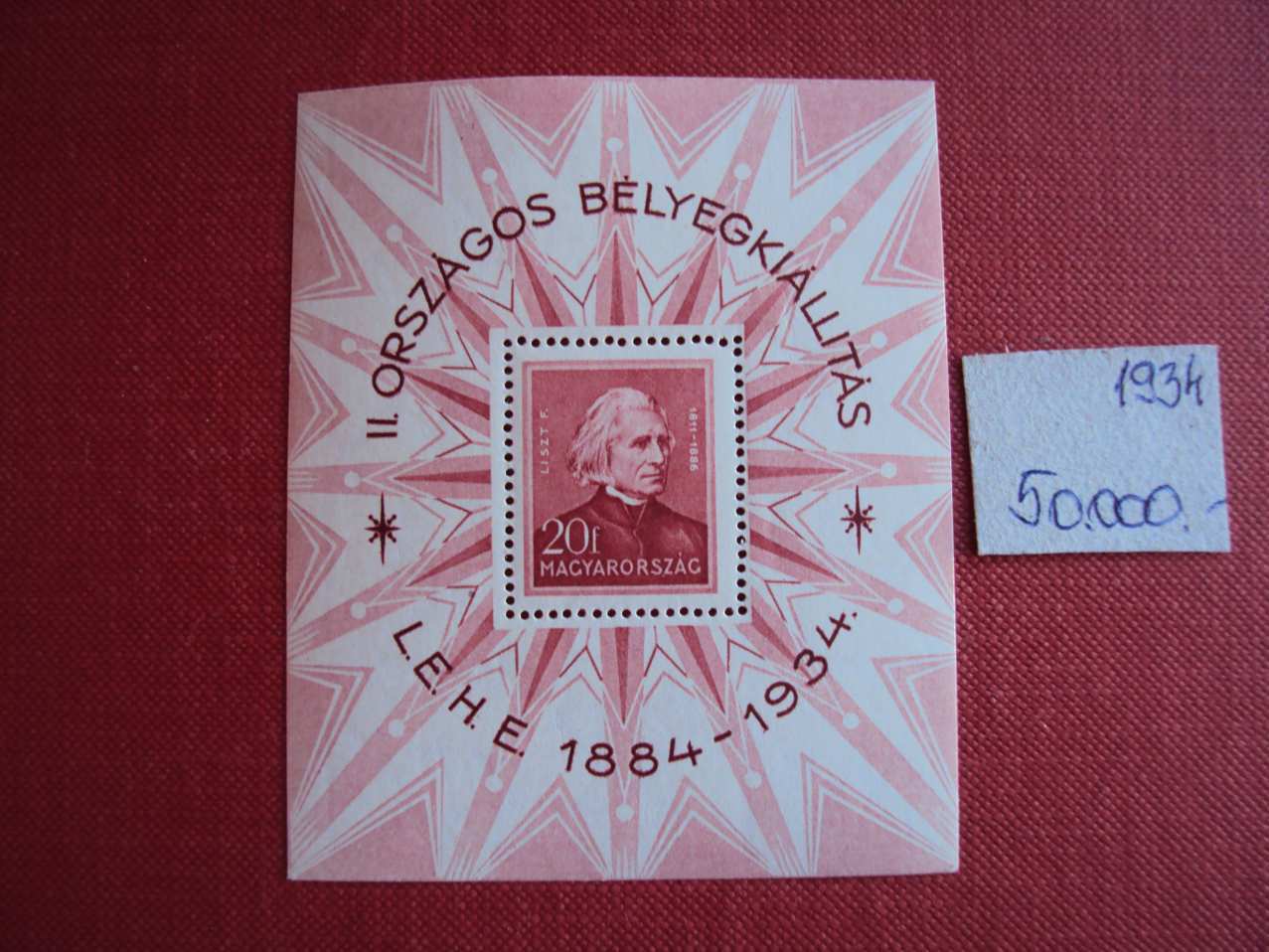 1934 Lehe postatiszta Harmadárban eladó BAL-4