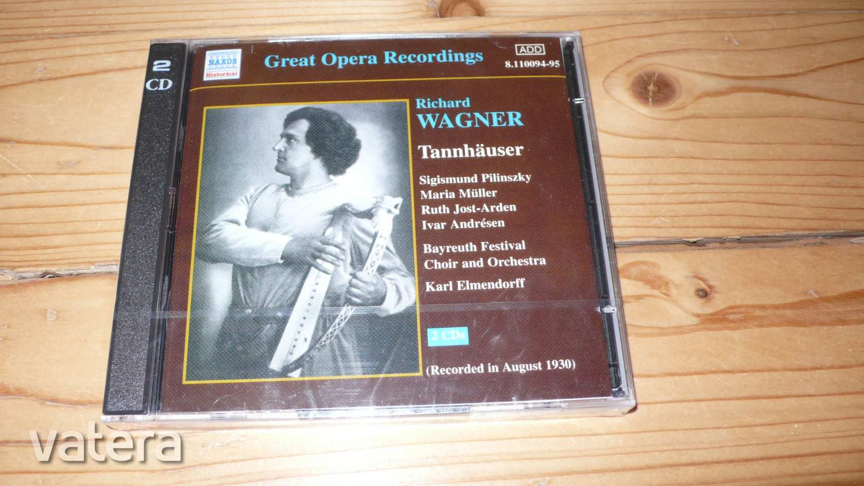 Wagner Tannhauser dupla cd új !