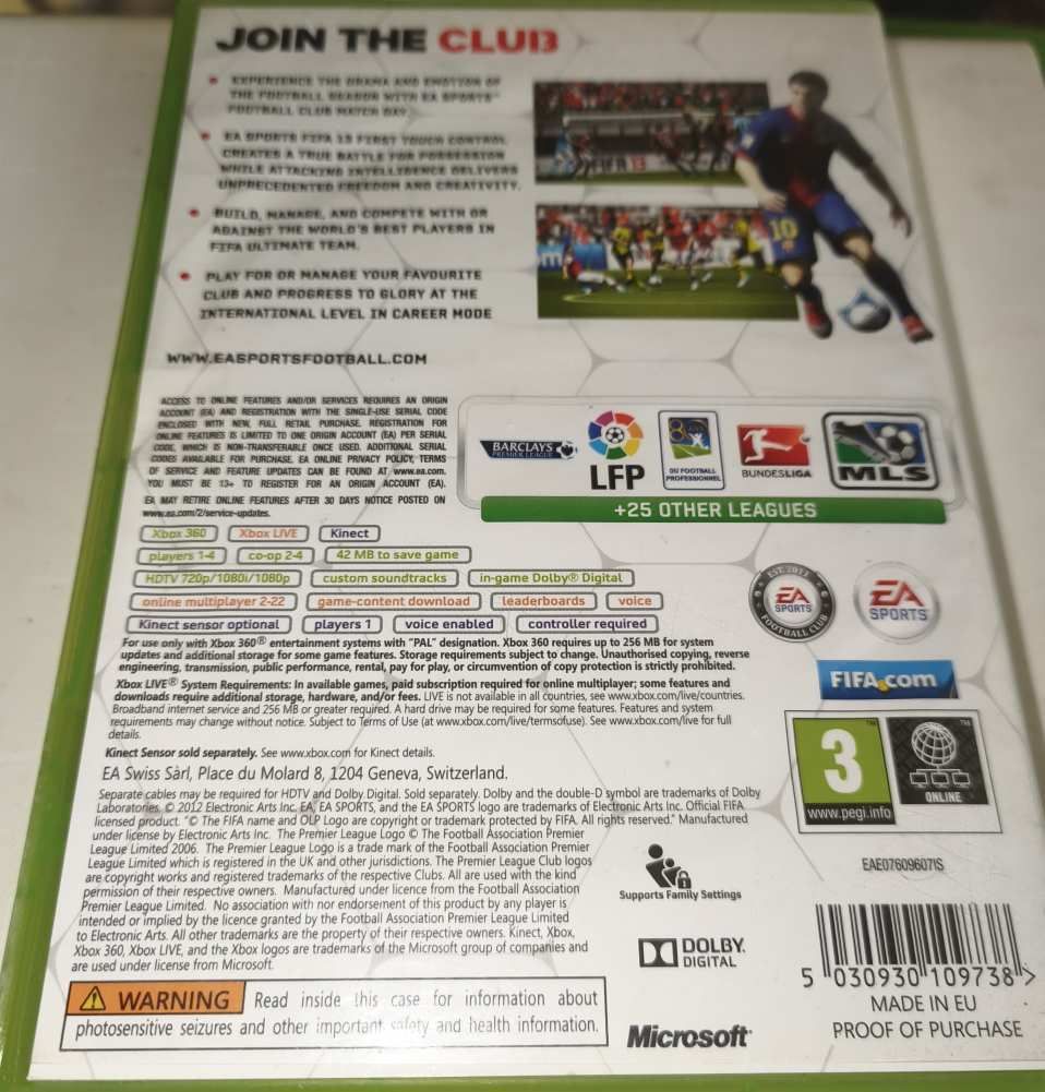 Fifa 13 /Xbox 360/