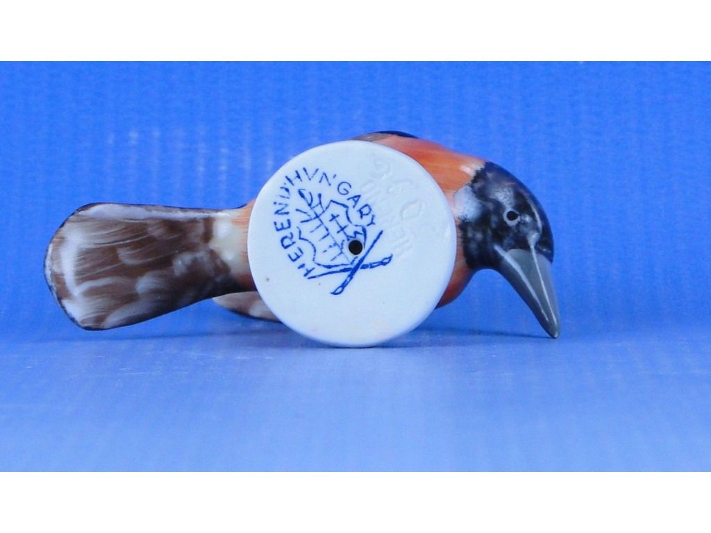 0D159 Herendi porcelán kismadár
