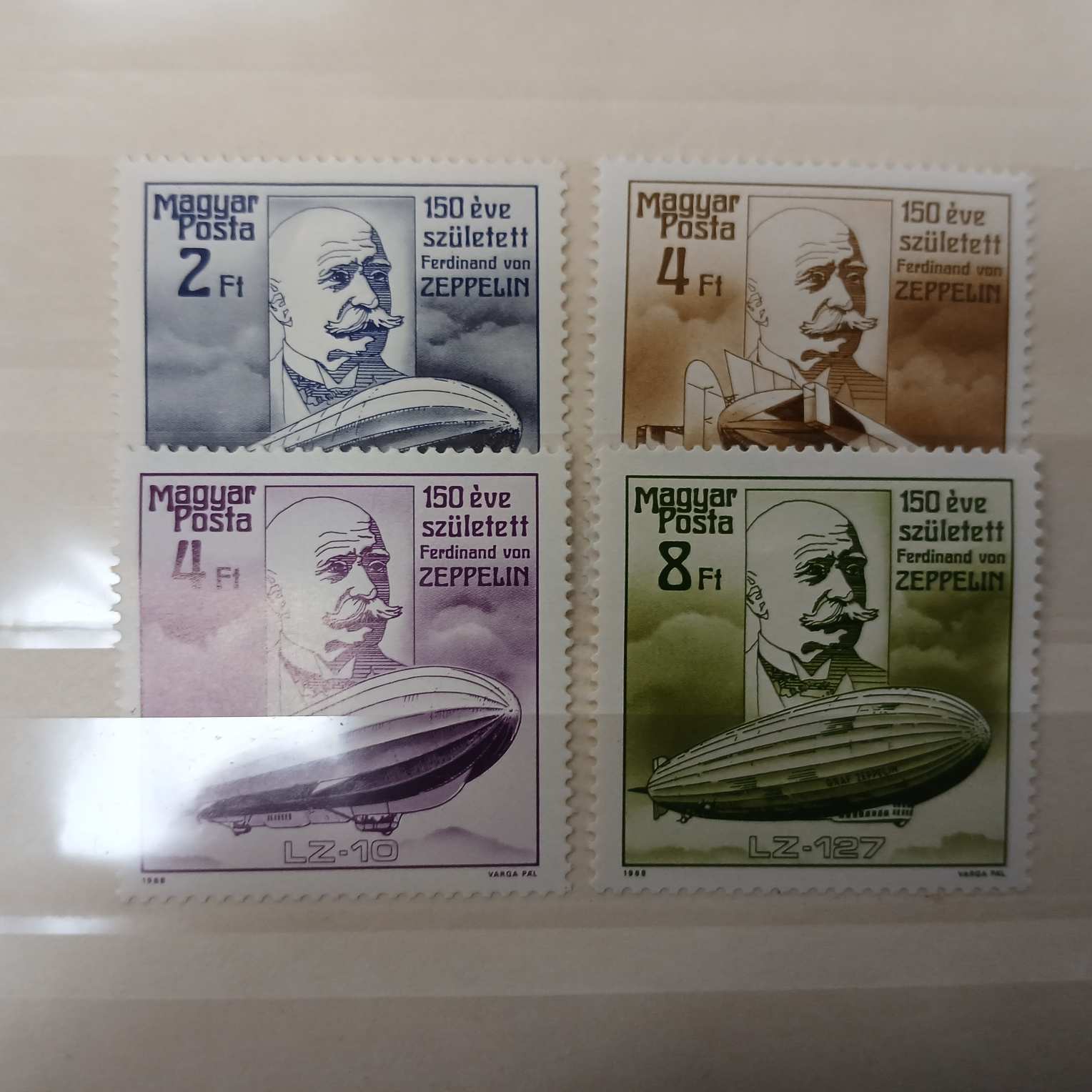 1988.Zeppelin postatiszta** sor
