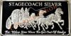 Stagecoach silver ezüst tömb REPLIKA