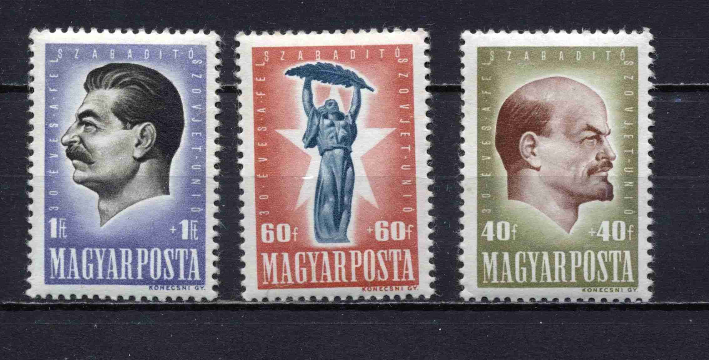 1947 NOSZF postatiszta bélyegsor, kat.: 4000 Ft